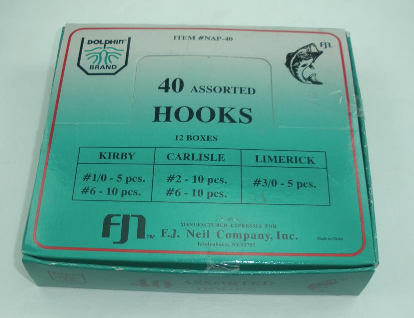 FJ Neil Hook Assortment 40pc
