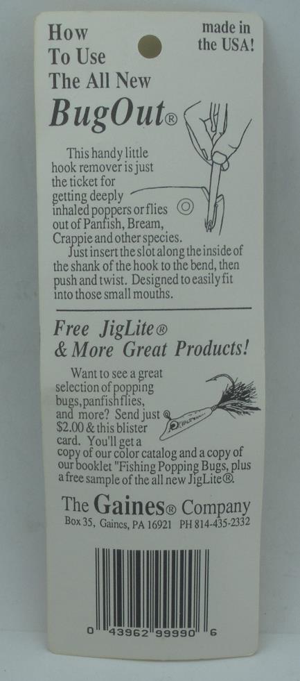panfish hook remover