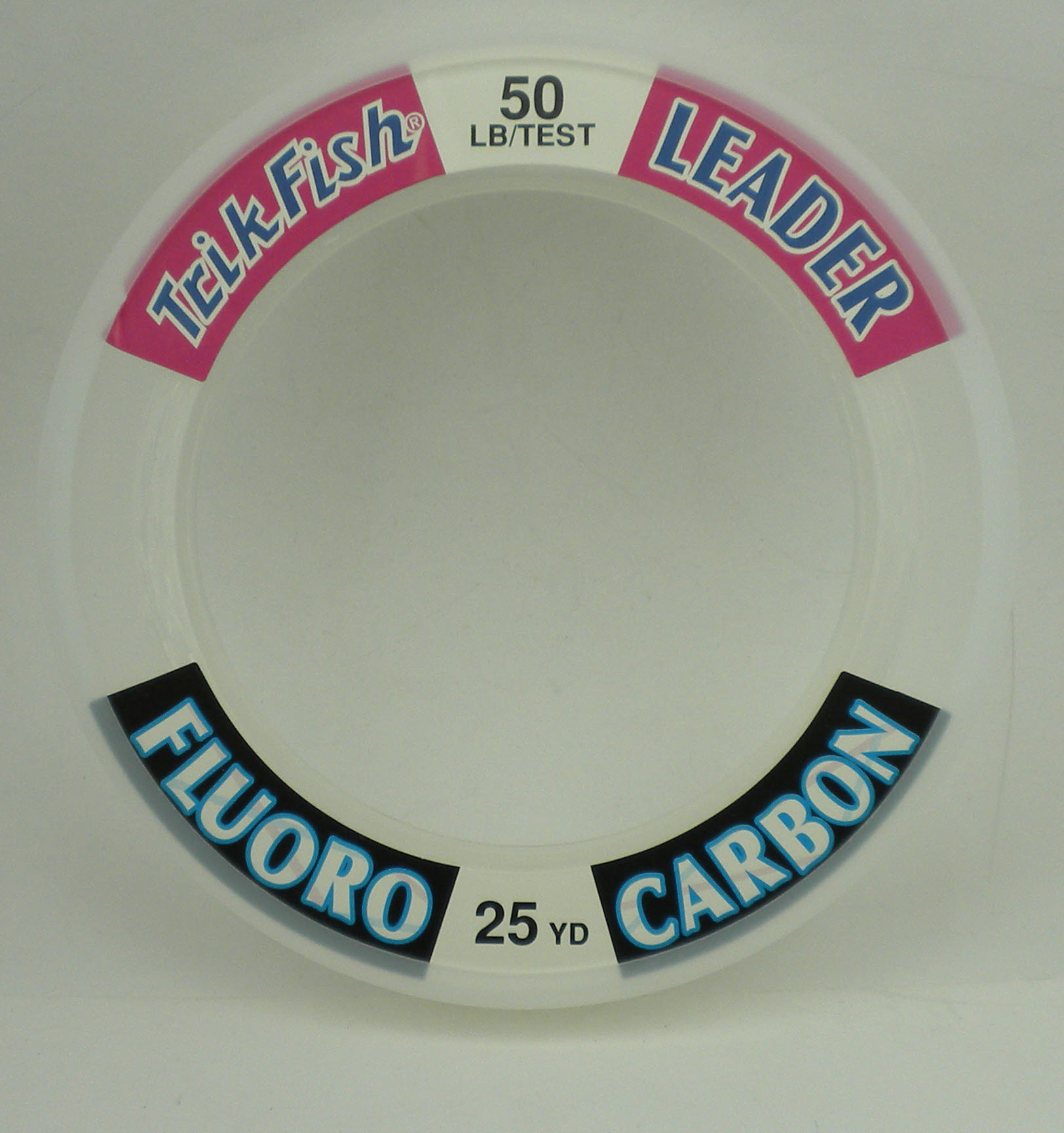 Triple Fish 25FLS05001 Fluorocarbon Monofilament 25Yd Leader Wheel 50lb test