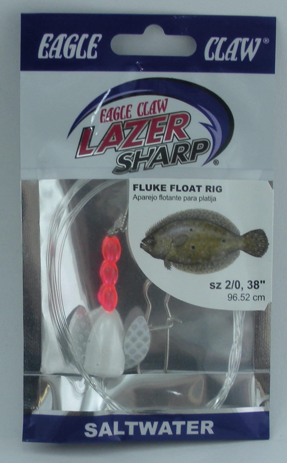 Eagleclaw L914 Spin Float Bead Flounder Fluke Rig Pearl 25831