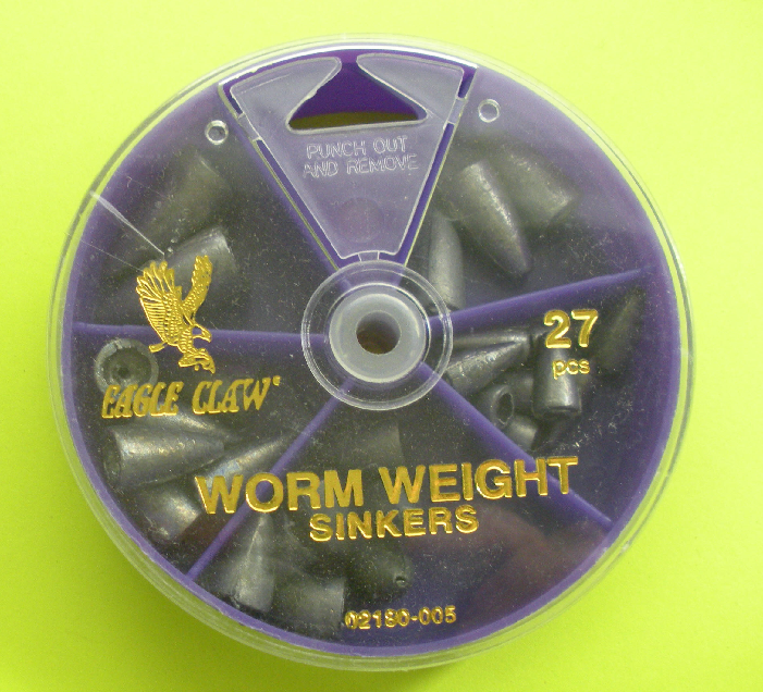 Eagle Claw 2180005 27PC Worm Weight Assortment 7355 eBay