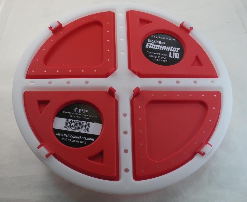 Challenge Plastics - 50279 - Eliminator Lid For 5 Gal Challenge Plastics - 50279 - Eliminator Lid For 5 Gal