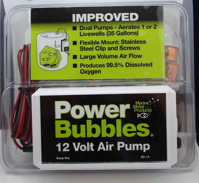 Rapala batterie à énergie oxygène pompe d/'aération Pompe