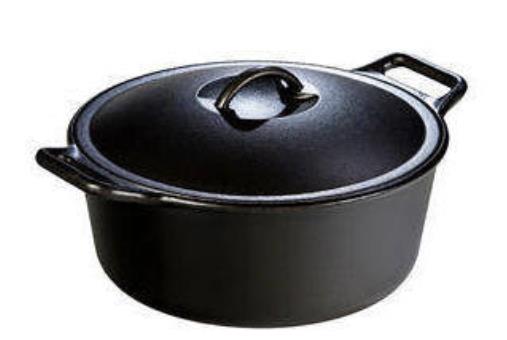 Lodge P12D3 7 Quart Cast Iron Dutch Oven