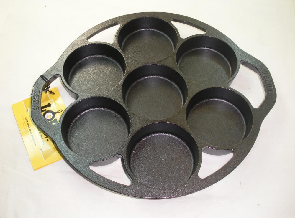 Lodge L7B3 Cast Iron Drop Biscuit Pan 26471 eBay