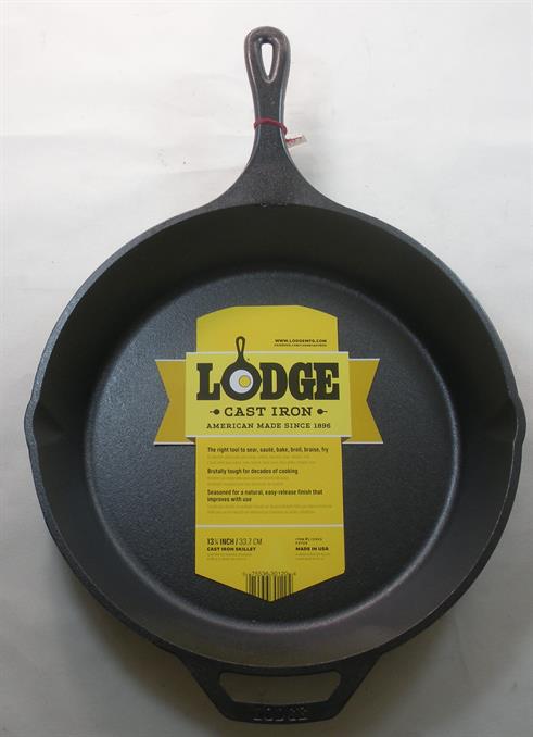 Lodge L10SKL Padella In Ghisa Stagionata Con Doppio Manico 12