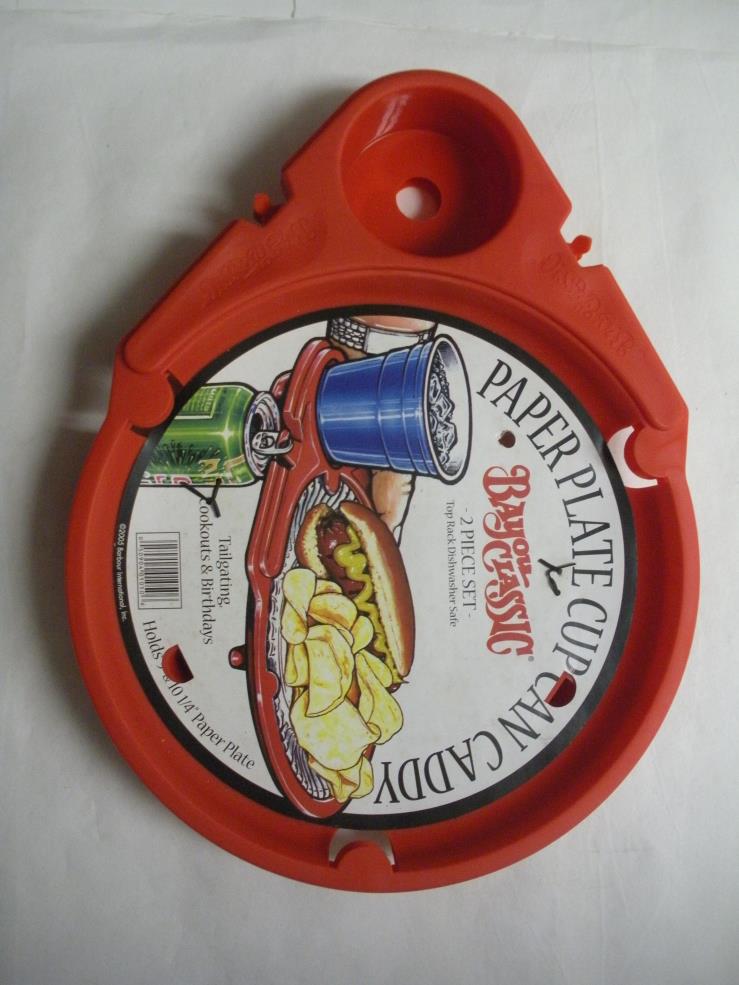 Bayou Classic 1050PDQ Plate Cup Can Caddy 2CT