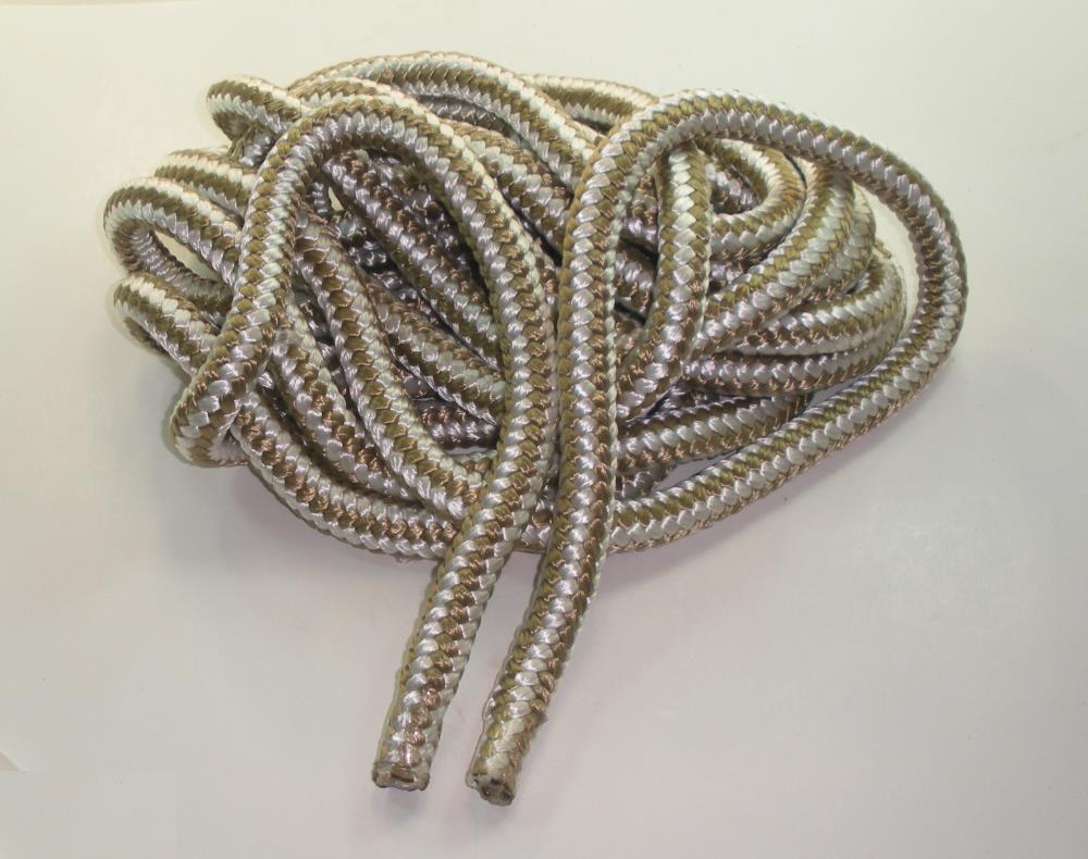 Marine Grade Double Braid Nylon Rope 3//8 x 50 ft Gold for Dock Anchor Line 22992