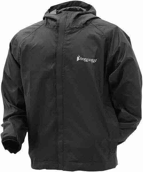 Frogg Toggs SW62123-01XL Size XL Stormwatch Waterproof Rain Jacket Black