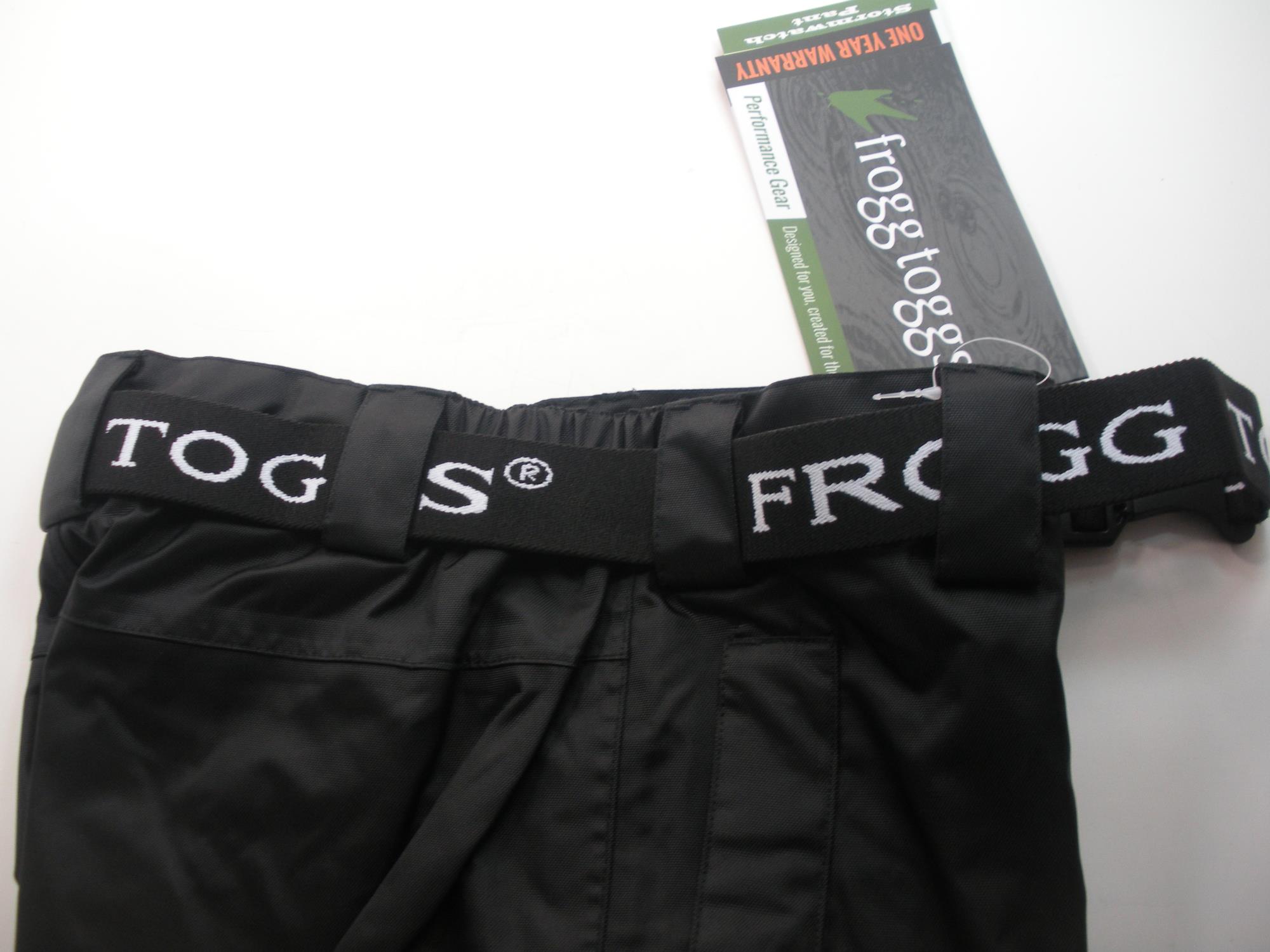 Frogg Toggs SW8310901 Size Small Stormwatch Nylon Rainwear Pants Black - Picture 4 of 8
