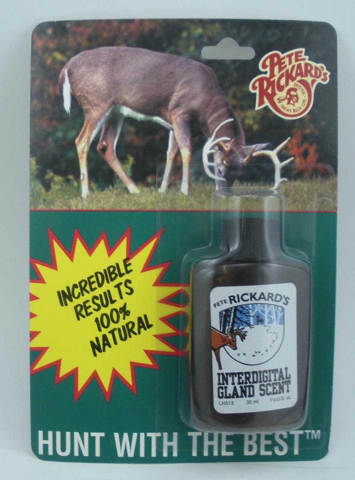 Pete Rickard LH513 Interdigital Gland Scent Deer Lure 23407 51537005136