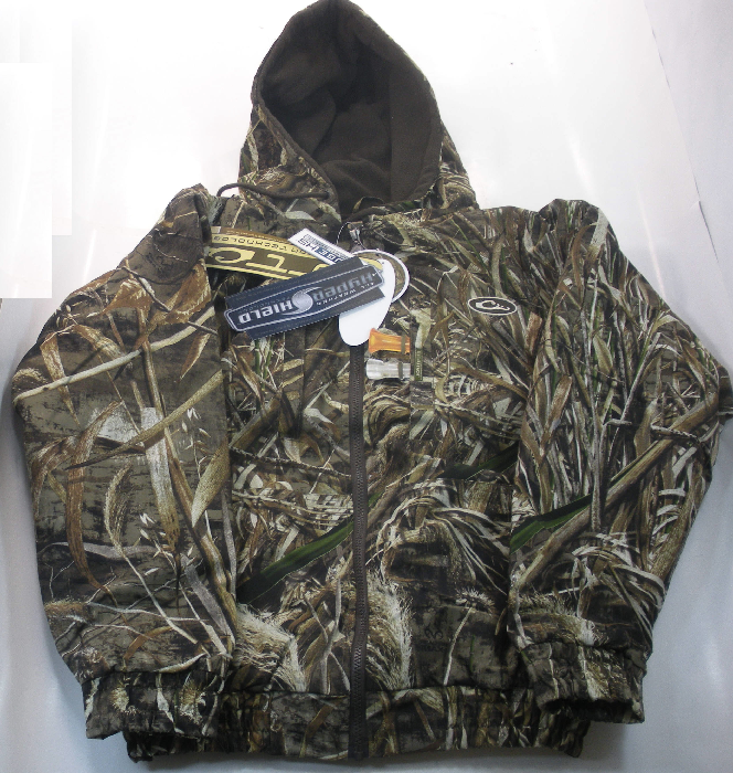 drake waterfowl full zip jacket