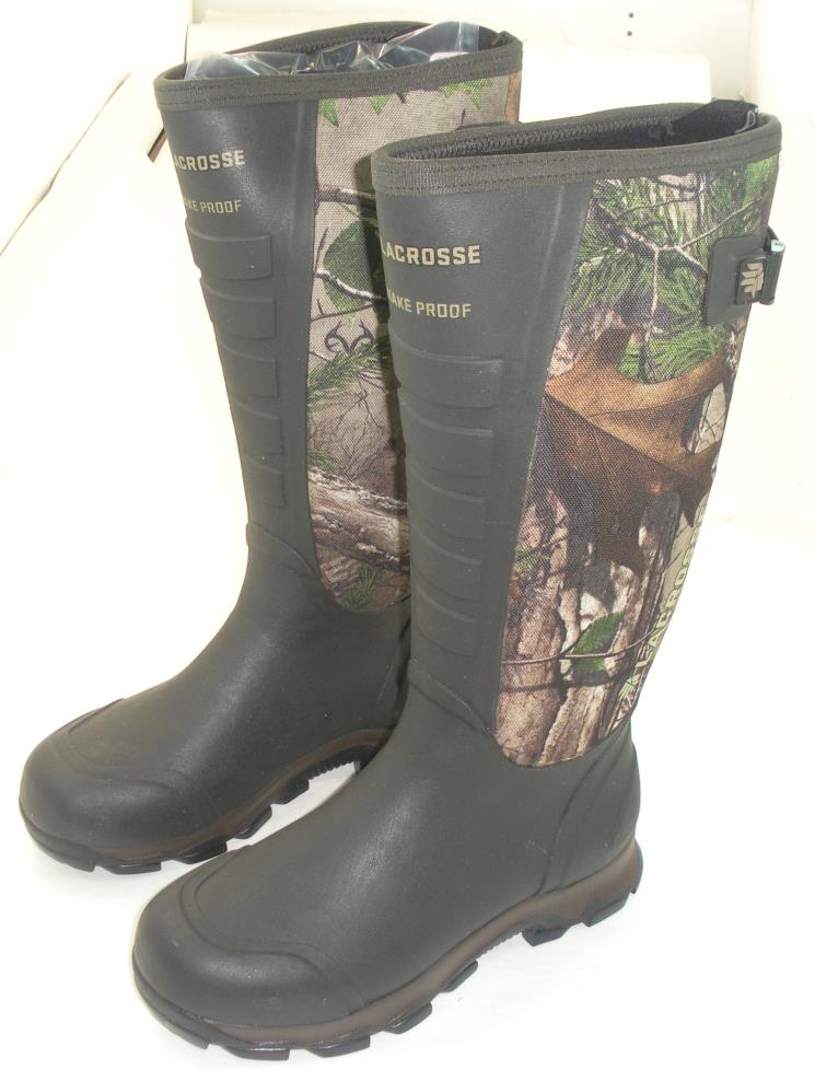Lacrosse 376121M-7 4X Alpha Camo Snake Boot 16