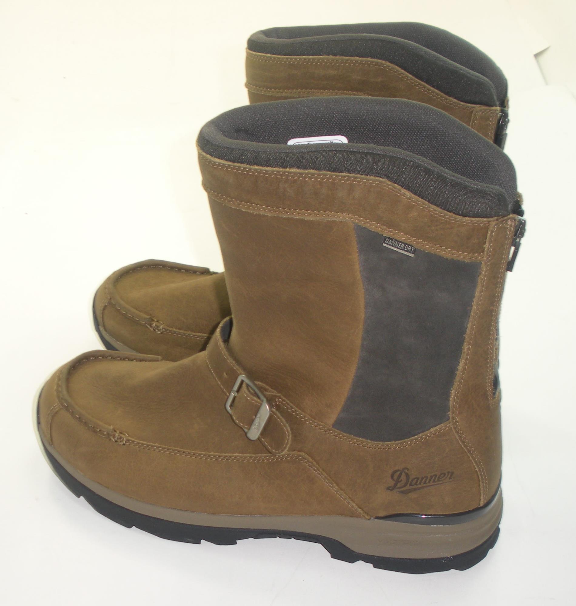 Danner 47631-9.5D Mens Size 9.5 D Width 10" Recurve Rear Zip Boot