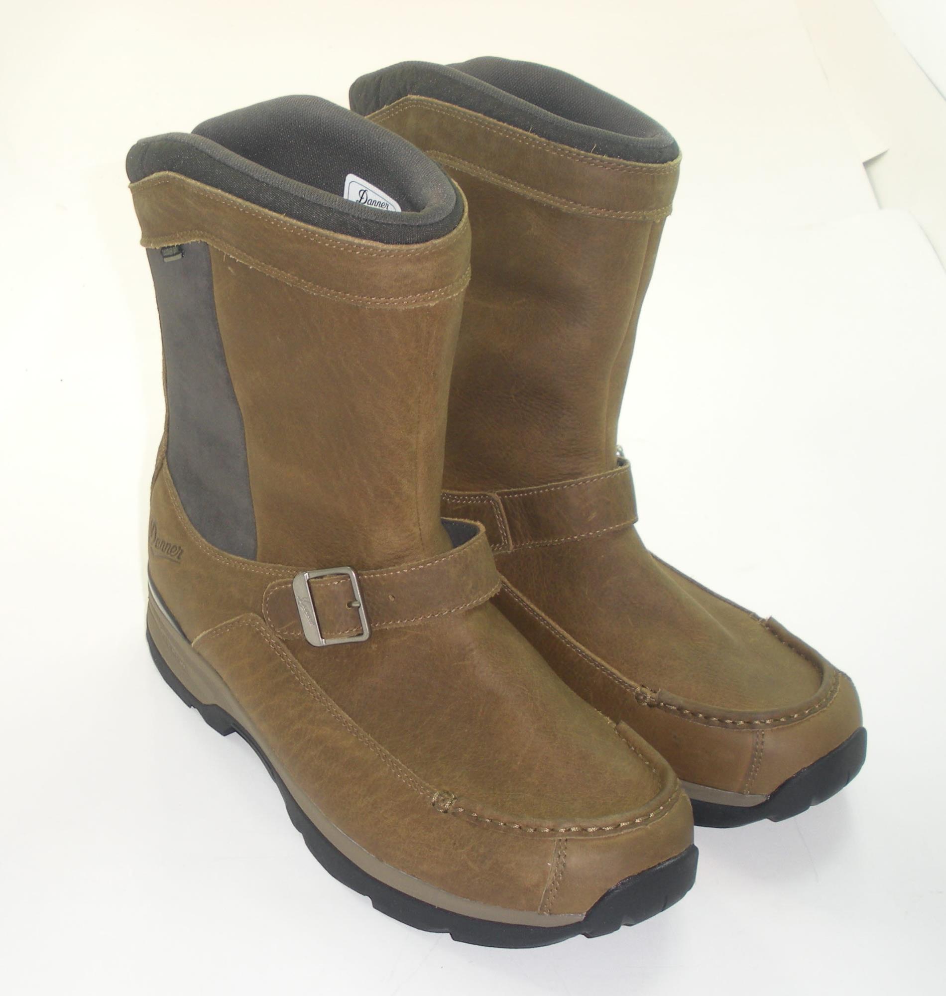 Danner 47631-9.5D Mens Size 9.5 D Width 10" Recurve Rear Zip Boot