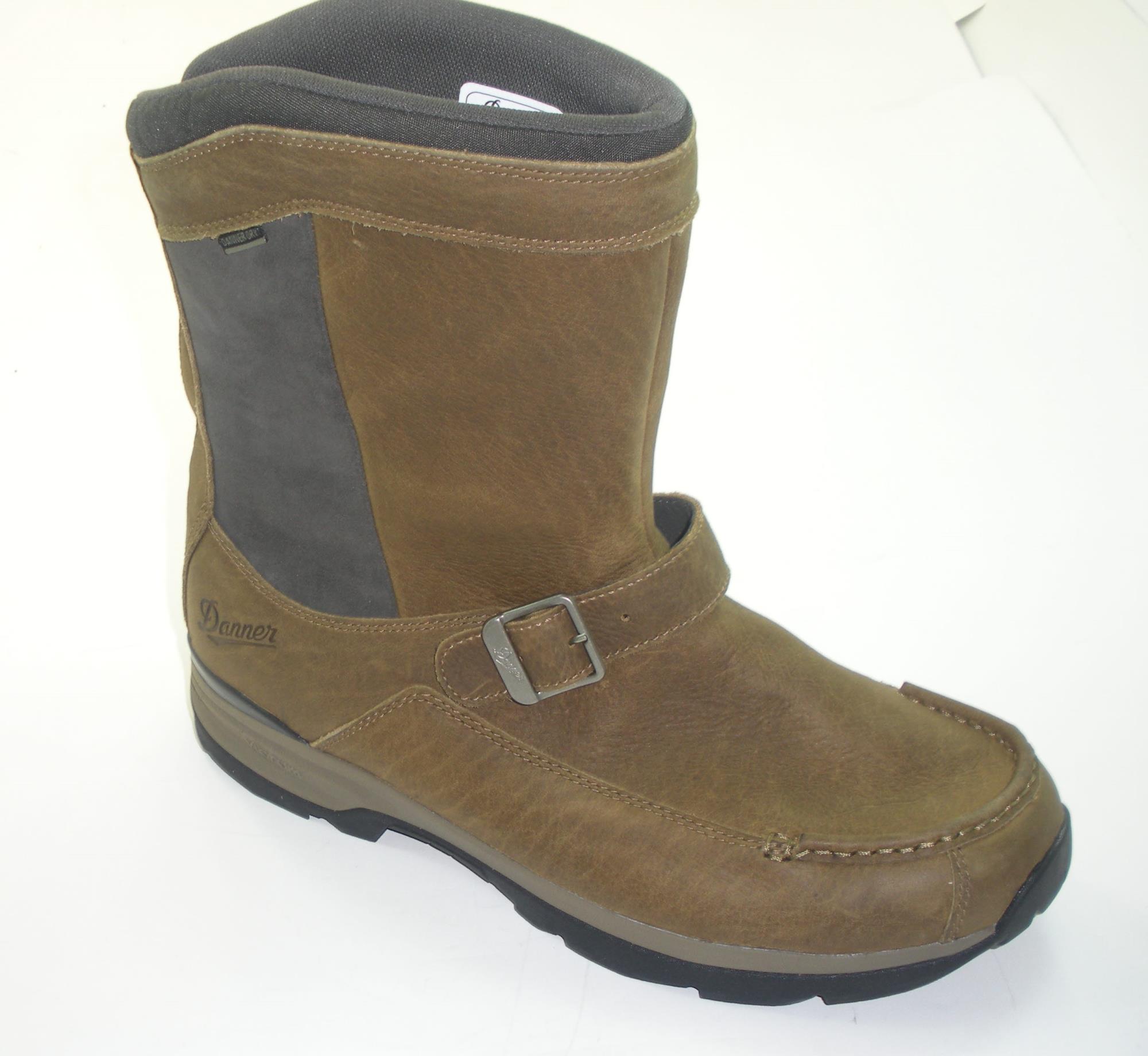 Danner 47631-9.5D Mens Size 9.5 D Width 10" Recurve Rear Zip Boot