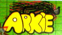 Arkie CG910-10 Salt Impregnated Crawlin Grubs Laminated Black Red Shad 21648